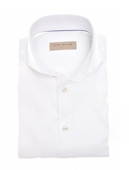 John Miller overhemd wit cutaway