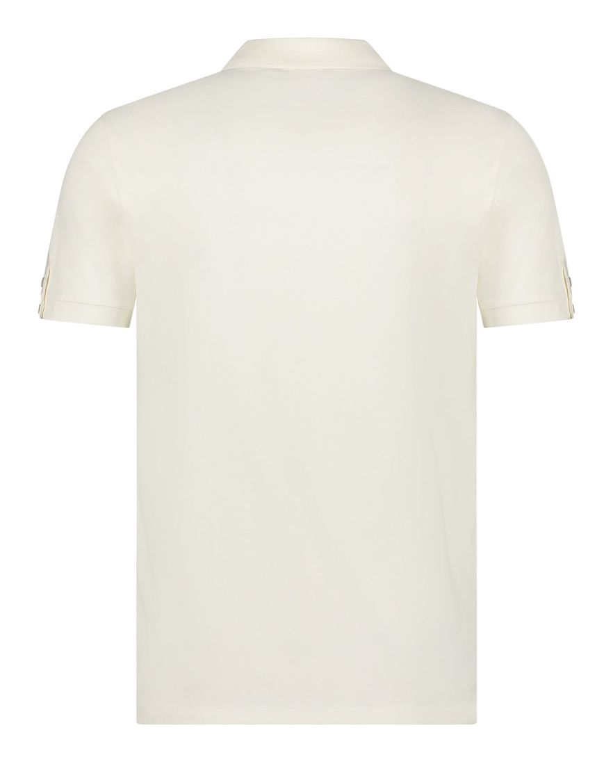 Blue Industry polo creme korte mouw