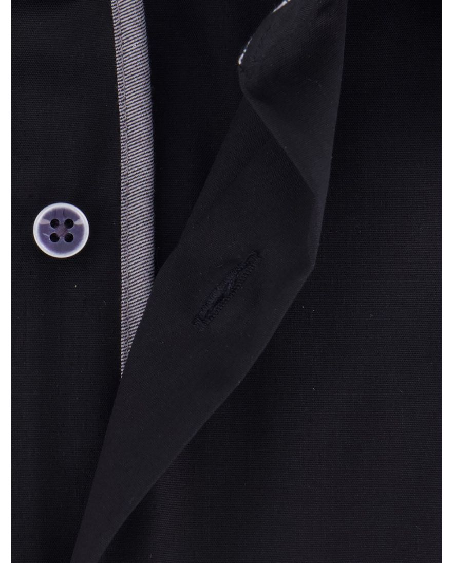 Eterna Modern Fit business overhemd zwart