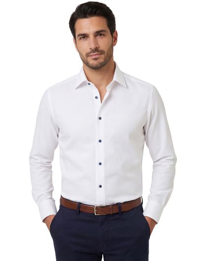 Eterna business overhemd Eterna Comfort Fit wit