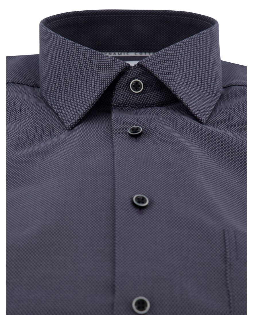 Eterna Comfort Fit business overhemd grijs