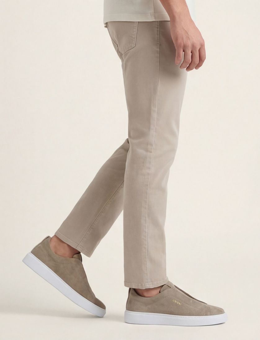 Giorgio instappers beige zonder veter effen