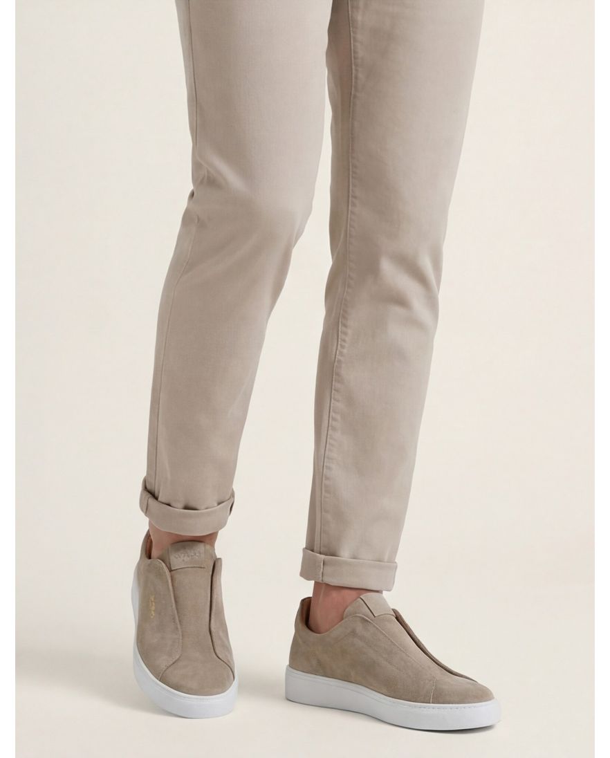 Giorgio instappers beige zonder veter laag