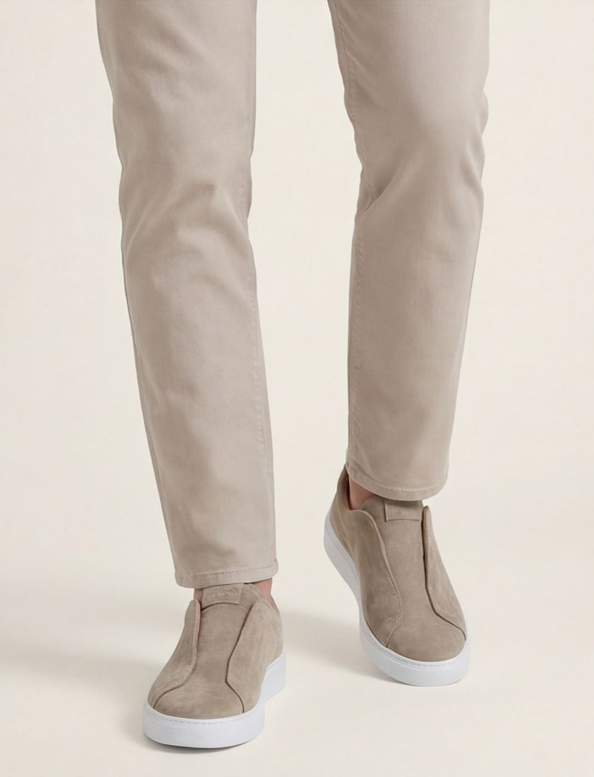 Giorgio instappers beige zonder veter effen