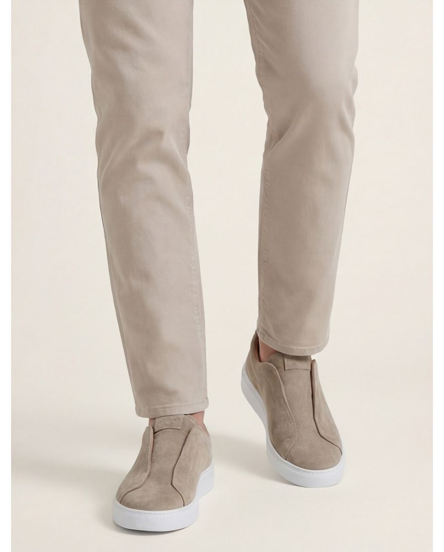 Giorgio instappers beige zonder veter laag