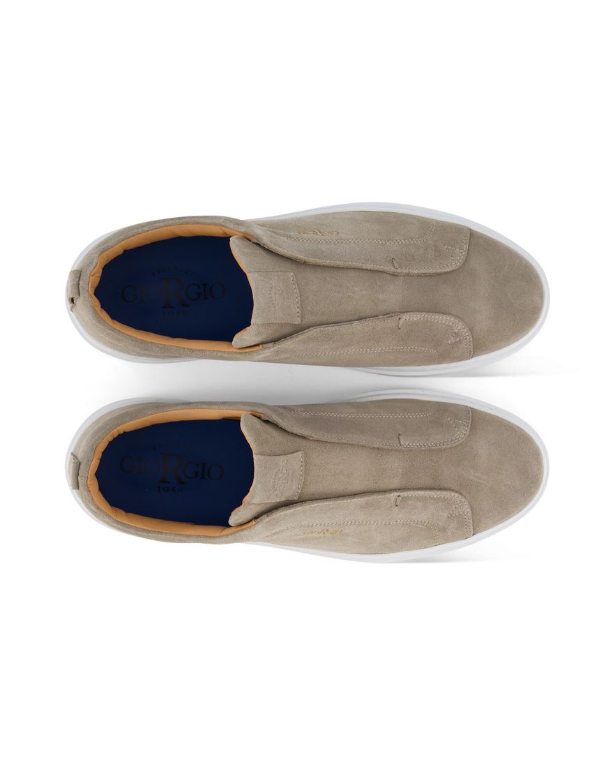 Giorgio instappers beige zonder veter laag