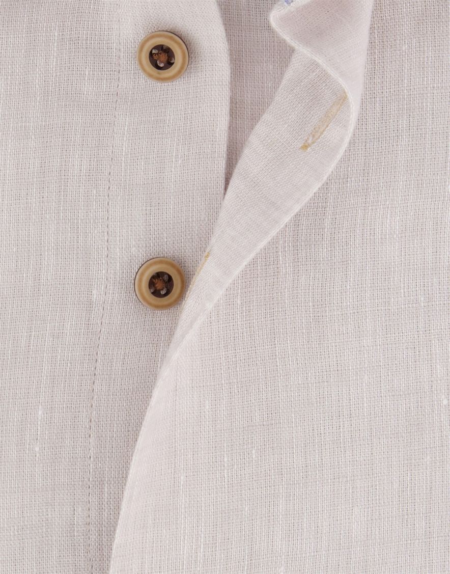 R2 Amsterdam overhemd beige lange mouw