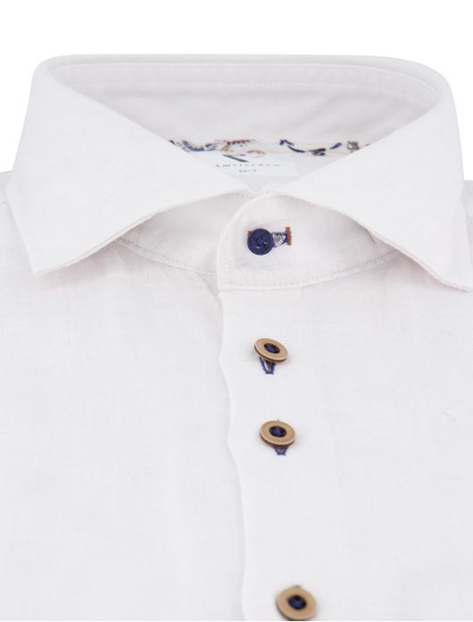 R2 overhemd mouwlengte 7 wit