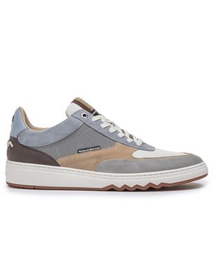 Floris van Bommel Floris van Bommel laag sneaker suede blauw