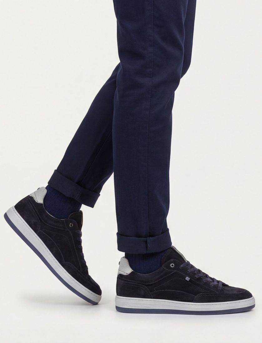Floris van Bommel sneakers donkerblauw