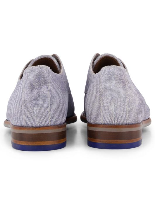 Floris Dressed nette schoen suede lichtblauw