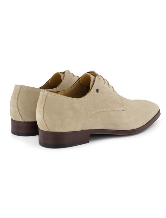 van Bommel nette veterschoenen beige leer
