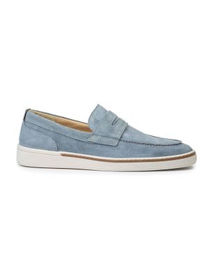 Floris van Bommel Floris van Bommel loafers blauw suede