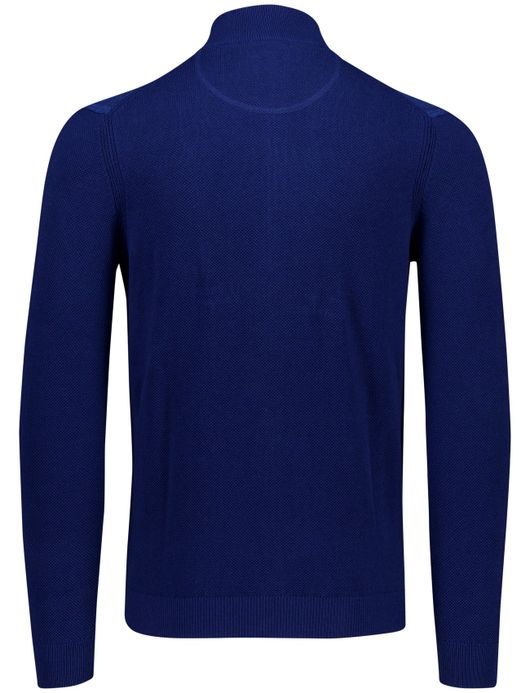 Portofino vest donkerblauw effen