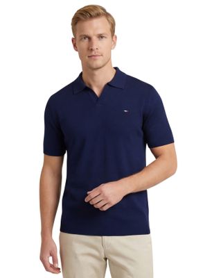 Portofino Portofino polo donkerblauw v-hals effen