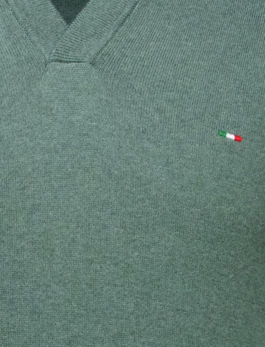 poloshirt extra lang groen Portofino