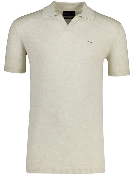 poloshirt extra lang beige Portofino