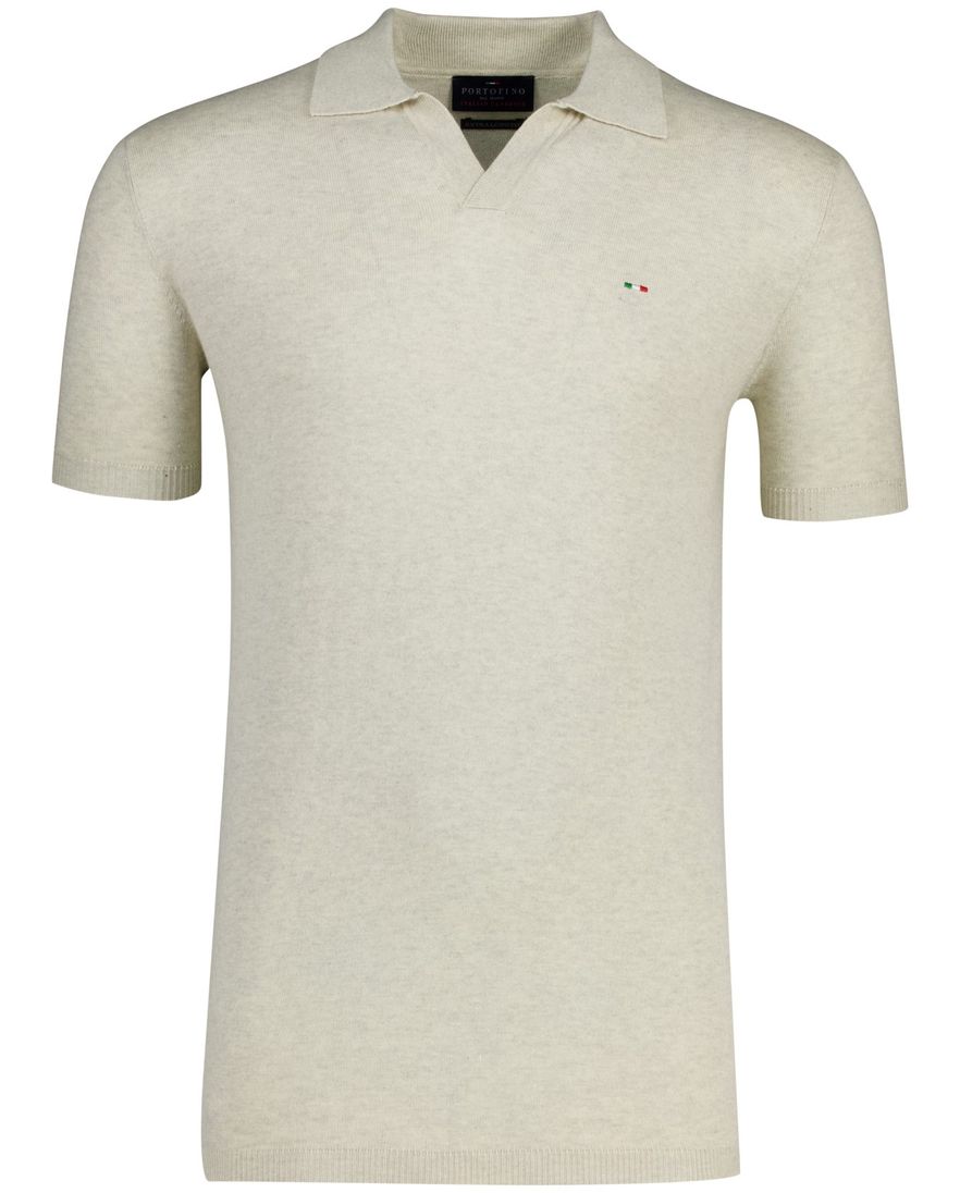 Portofino extra lange polo beige
