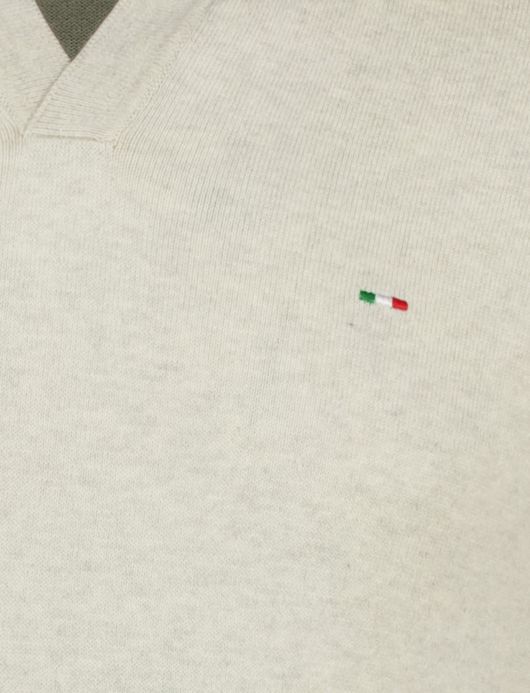 poloshirt extra lang beige Portofino