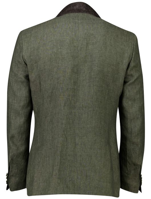 Carl Gross colbert Tebbo-G groen linnen