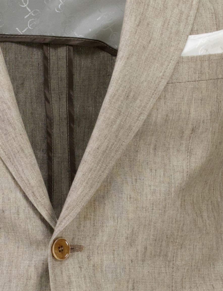 Carl Gross colbert Tebbo-G beige linnen