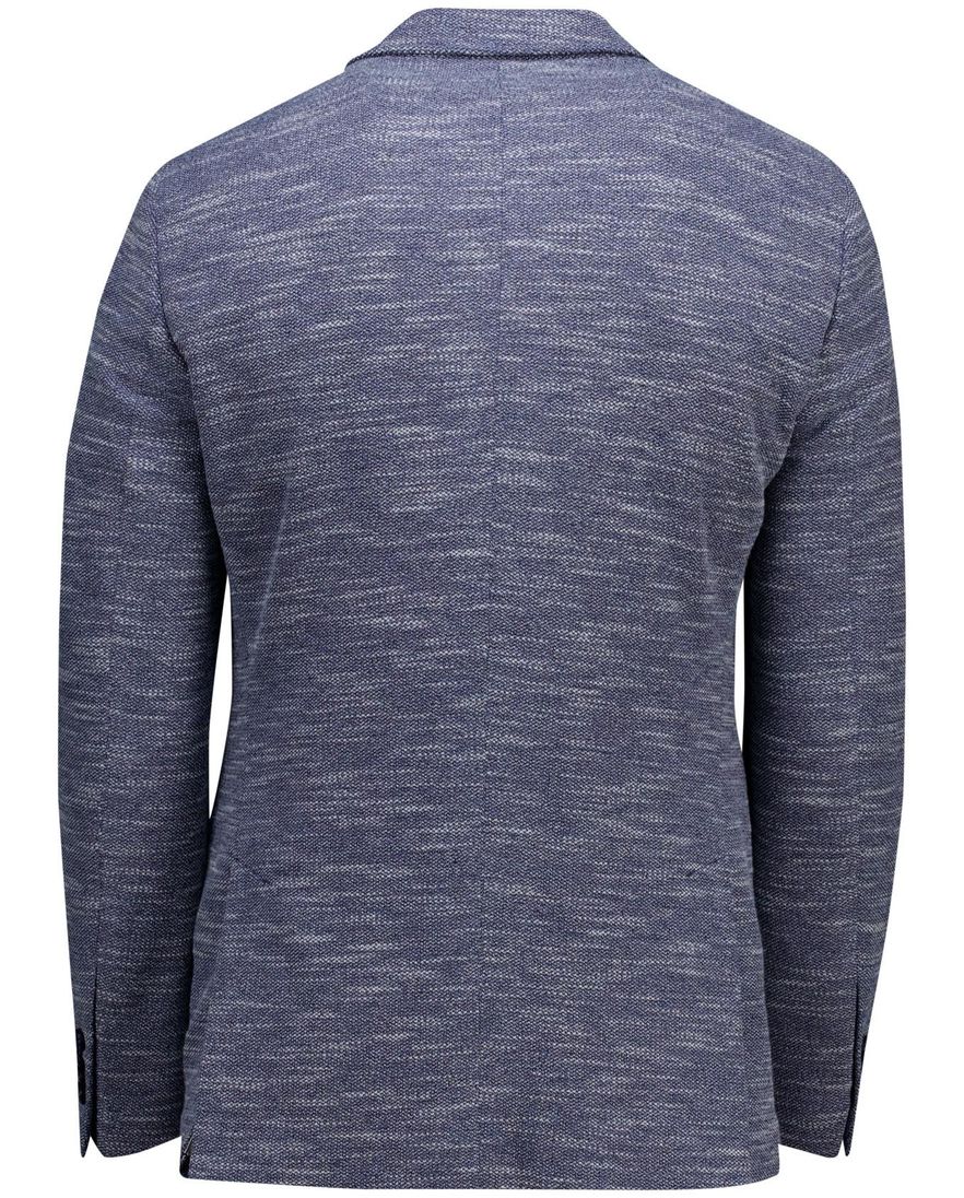 Carl Gross Sakko colbert blauw gemeleerd normale fit