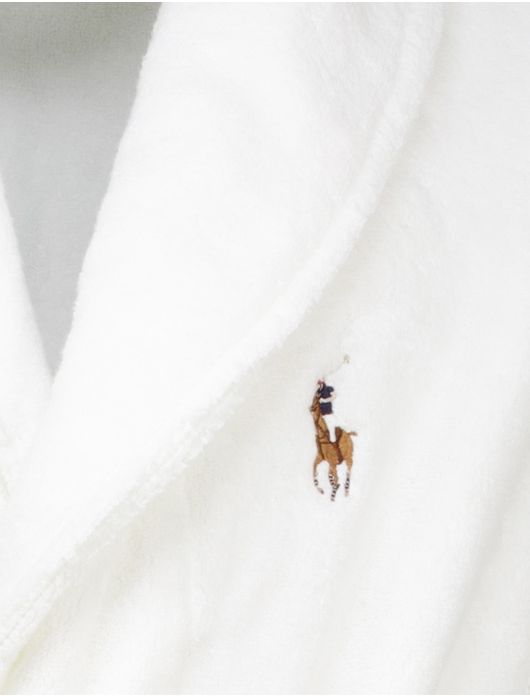 Polo Ralph Lauren badjas wit effen