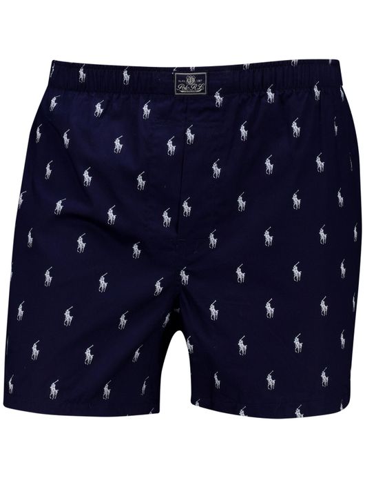 Polo Ralph Lauren boxershorts 3-pack groen navy katoen