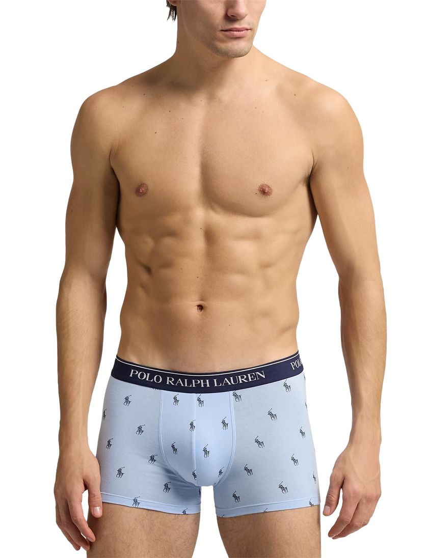 Ralph Lauren stretch boxershorts 3-pack groen-blauw
