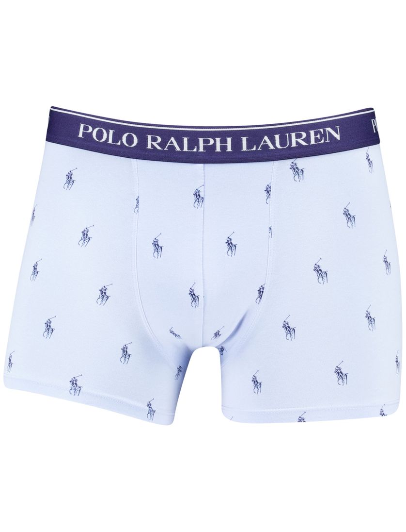 Ralph Lauren stretch boxershorts 3-pack groen-blauw