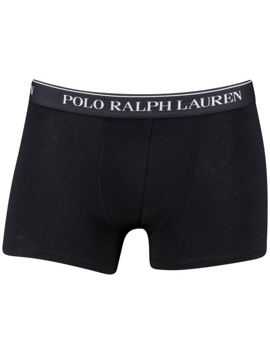 Polo Ralph Lauren boxershorts 3-pack groen-zwart-geel effen katoen