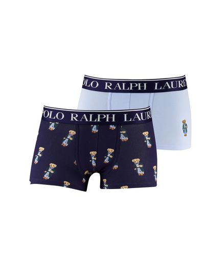 Polo Ralph Lauren Polo Ralph Lauren boxershorts 2-pack blauw geprint katoen