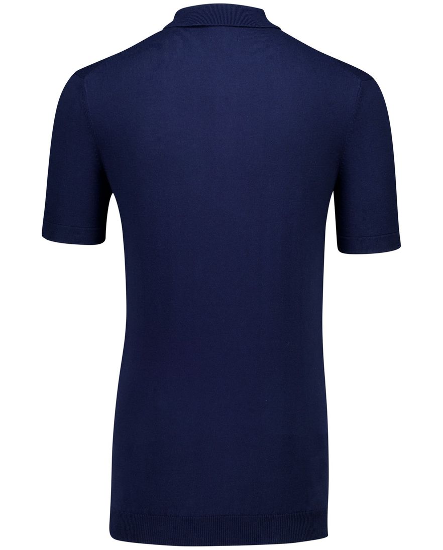 Portofino polo extra lang donkerblauw