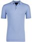 Portofino extra lange korte mouw polo blauw normale fit