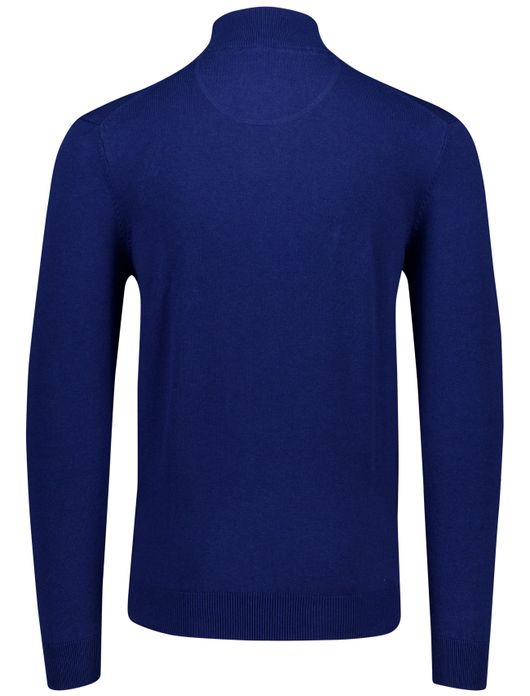 trui blauw Portofino Regular Fit
