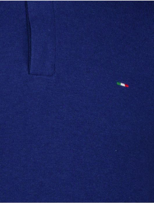 trui blauw Portofino Regular Fit