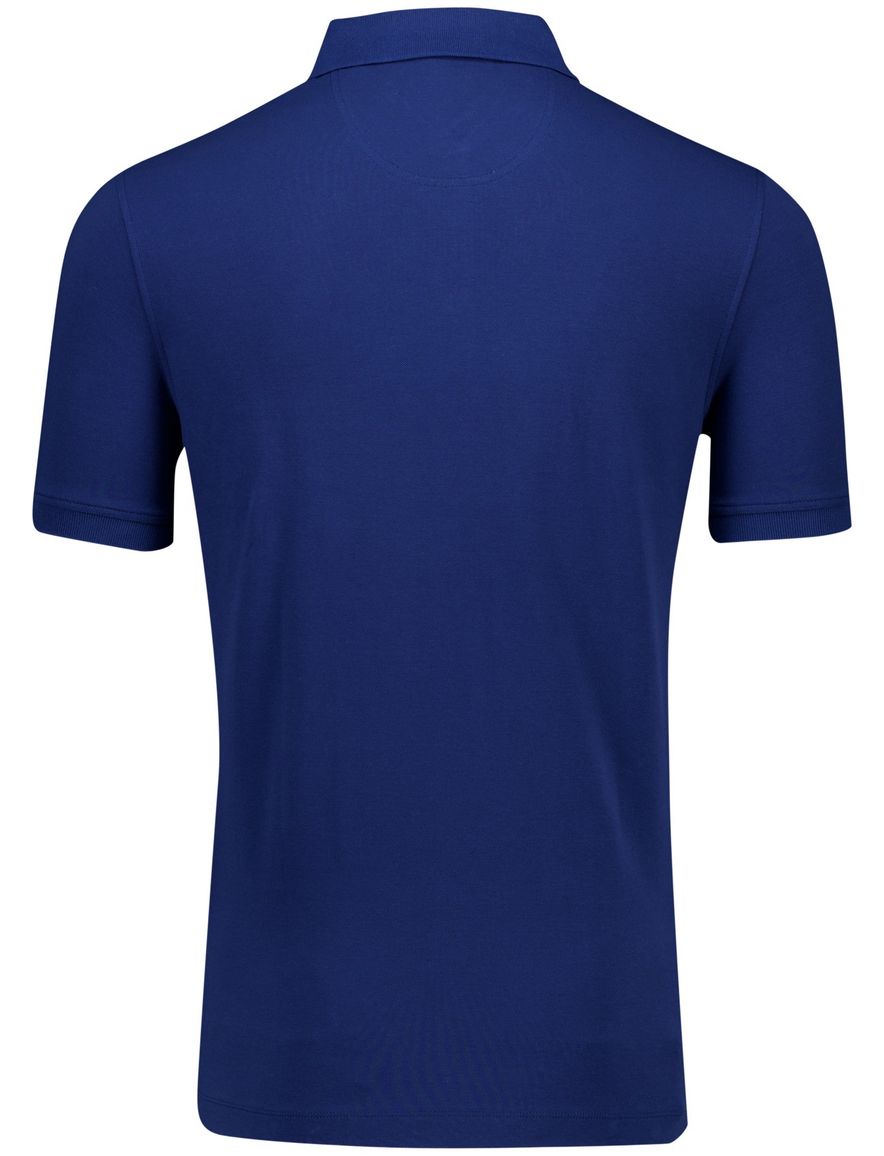 Portofino polo donkerblauw pique katoen