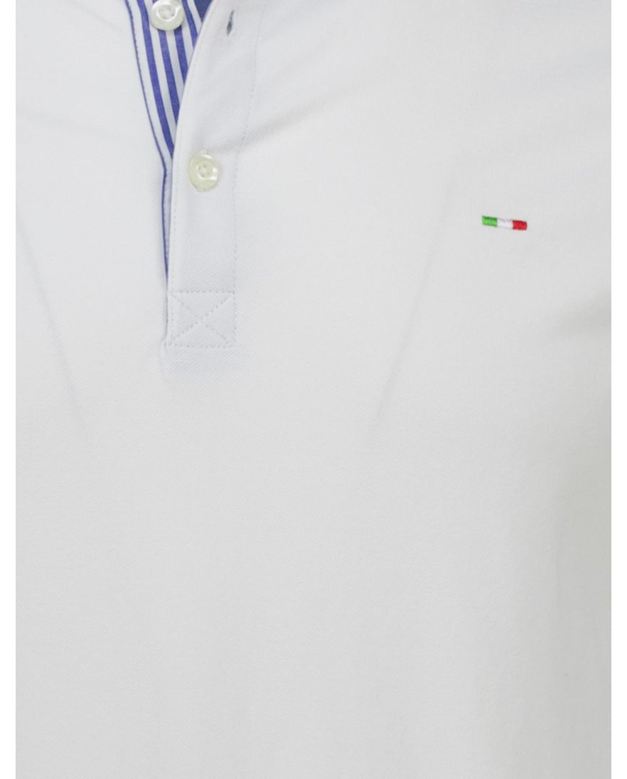 Portofino polo extra lang wit normale fit