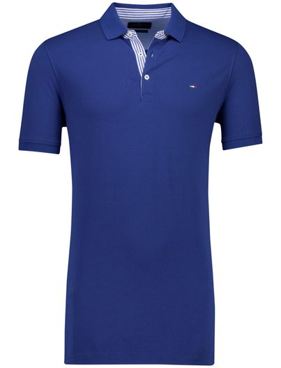 Portofino Portofino polo extra lang cobalt effen