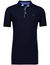 poloshirt extra lang donkerblauw Portofino