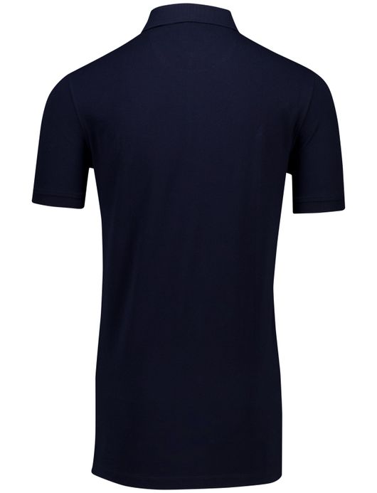 poloshirt extra lang donkerblauw Portofino