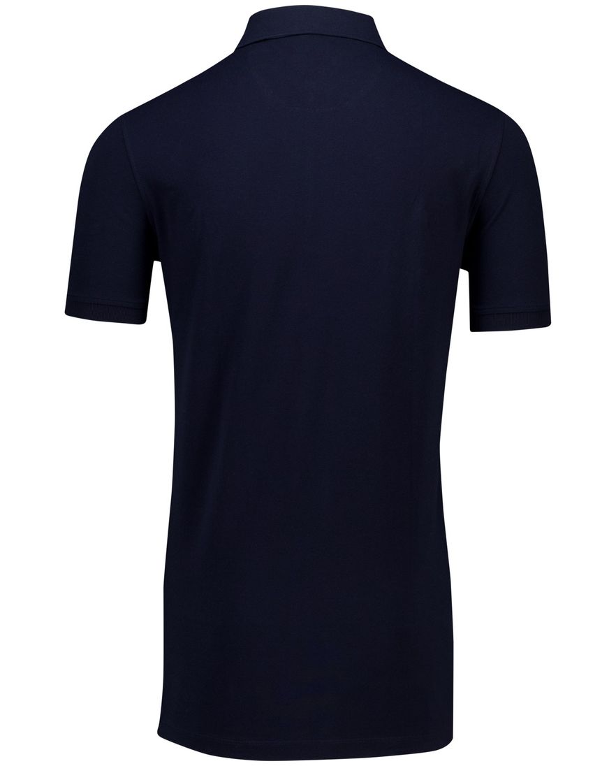 Portofino poloshirt extra lang donkerblauw