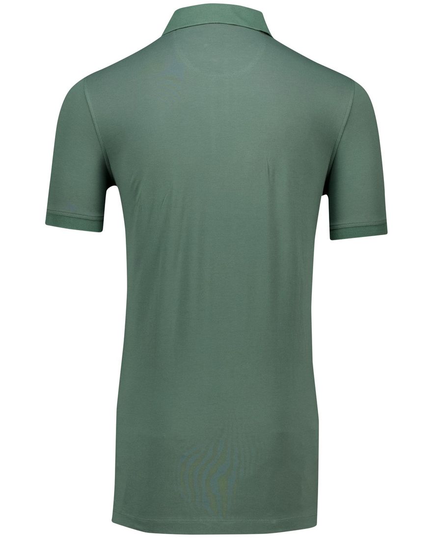 Portofino katoenen polo groen extra lang