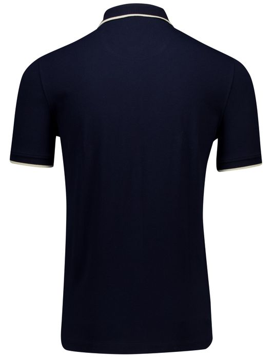 Portofino polo donkerblauw pique