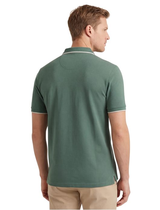 Portofino polo groen katoen pique