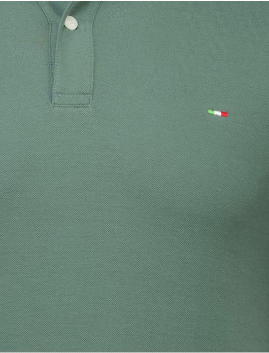 Portofino polo groen extra lang