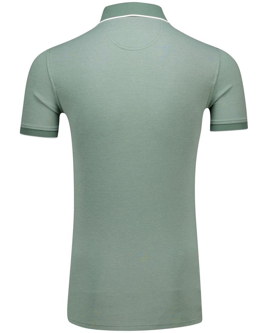 Portofino polo groen 3-knoops