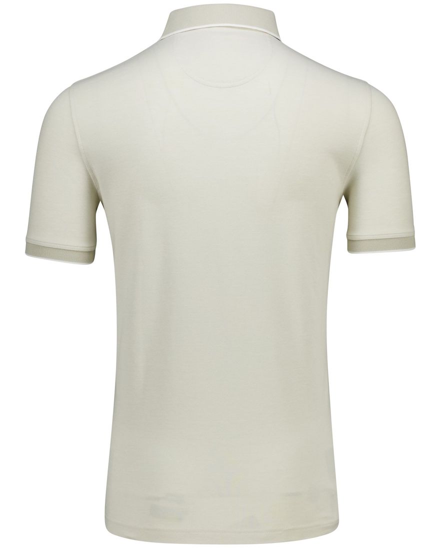 Portofino polo creme 3-knoops pique