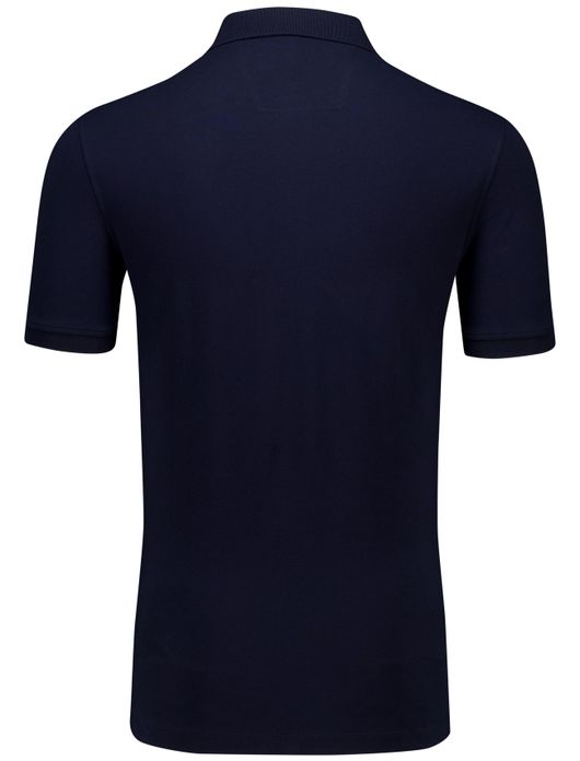 Portofino polo donkerblauw 3-knoops