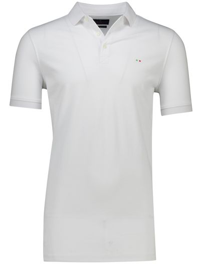 Portofino Portofino polo extra lang wit normale fit
